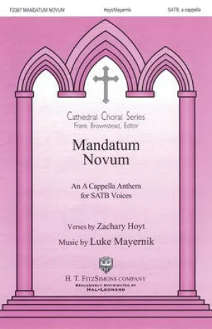 MANDATUM NOVUM SATB