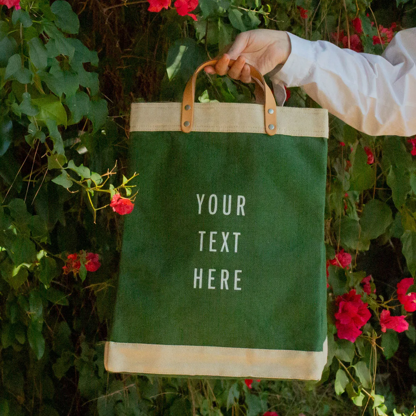 Market Bag in Field Green (003GN) | Estimated Delivery: May 2025