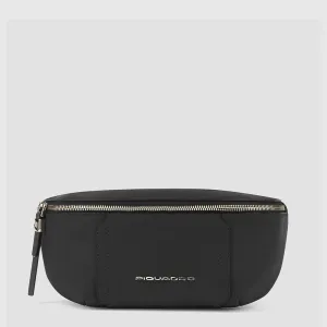 Marsupio da Donna Piquadro in Pelle Circle Nero