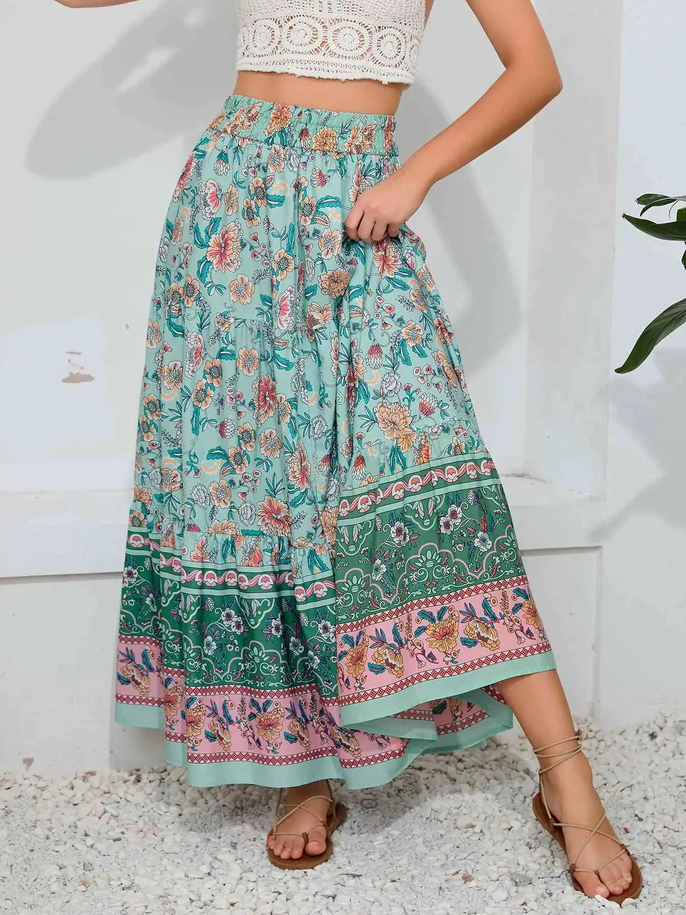 Marty Boho Maxi Skirt