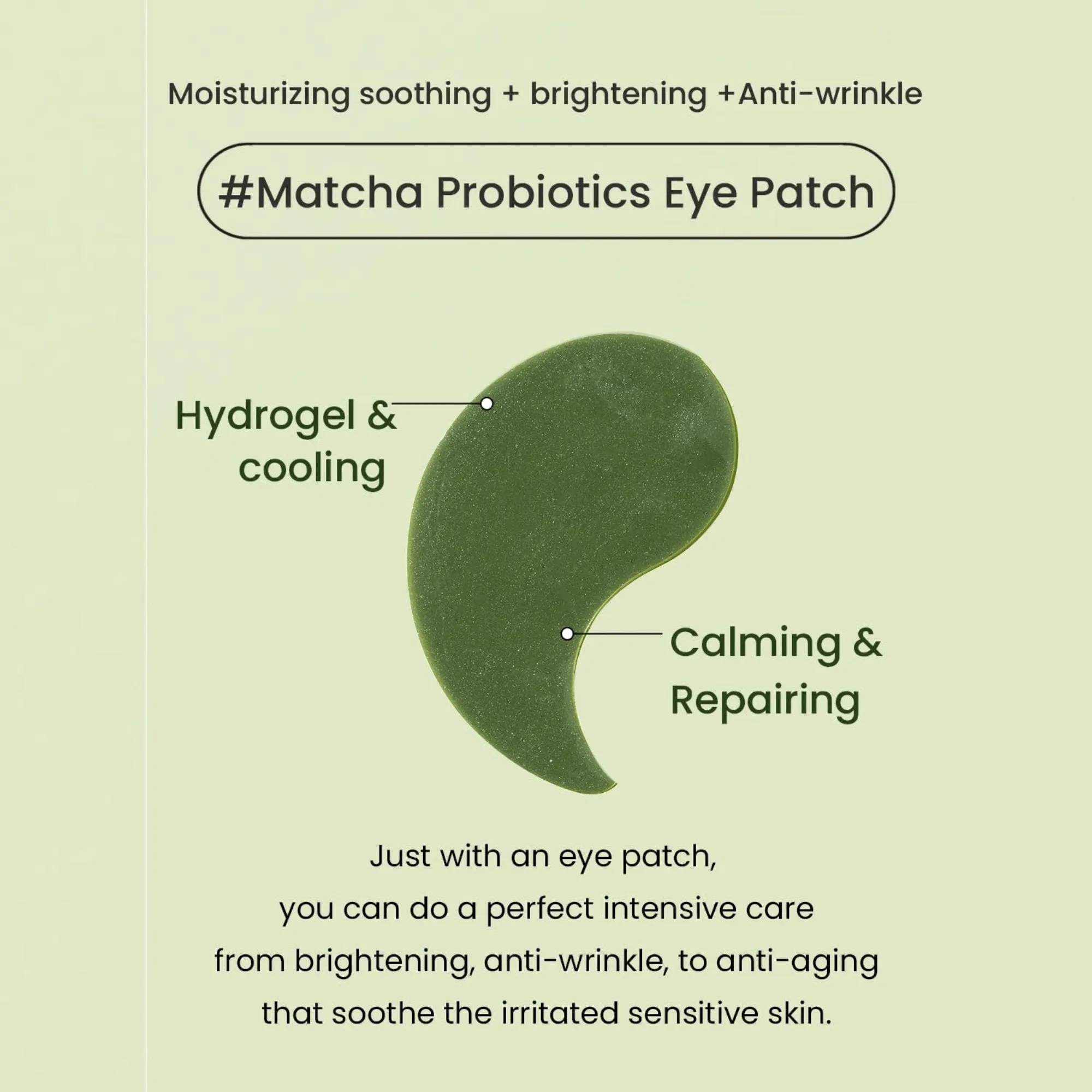 Matcha Biome Hydrogel Eye Patch