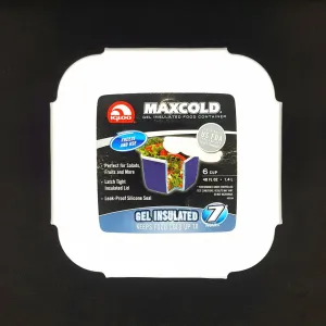 Maxcold Gel Insulated Food Conatiner 6cups/1.4L
