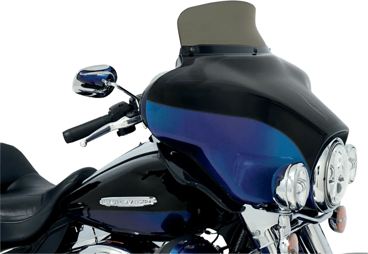 Memphis Shades MEP8578 Spoiler Windshield - 5in. - Ghost