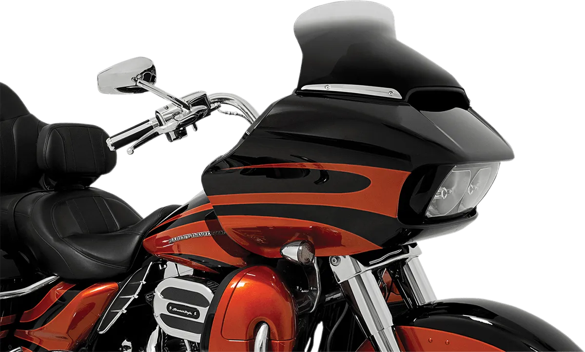 Memphis Shades MEP8578 Spoiler Windshield - 5in. - Ghost