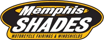 Memphis Shades MEP8578 Spoiler Windshield - 5in. - Ghost