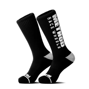 Method Brand Logo Performance Socks | Black