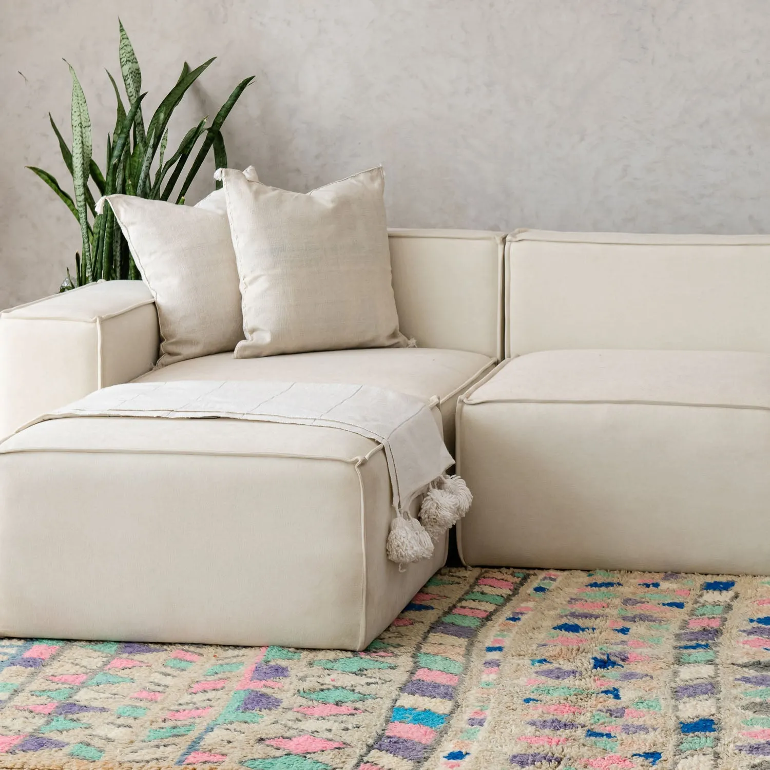Metusa - vintage boujad rug