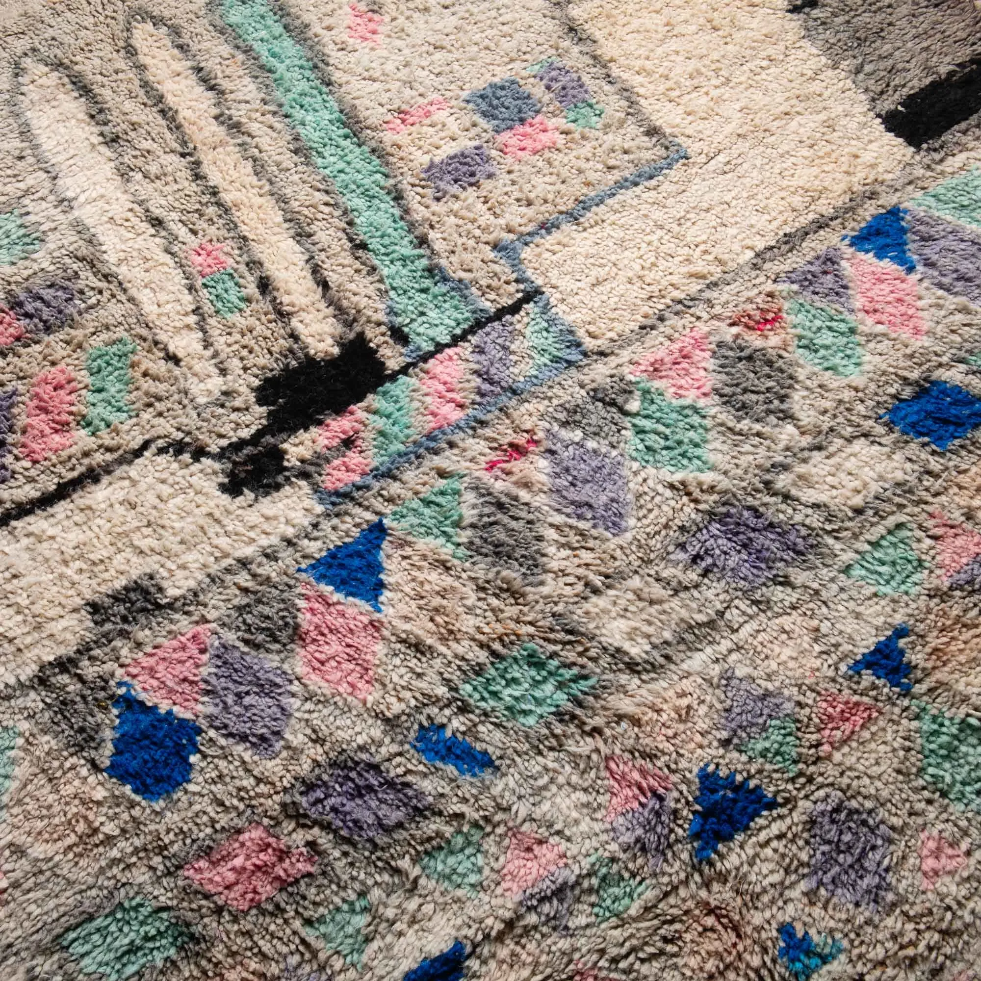 Metusa - vintage boujad rug