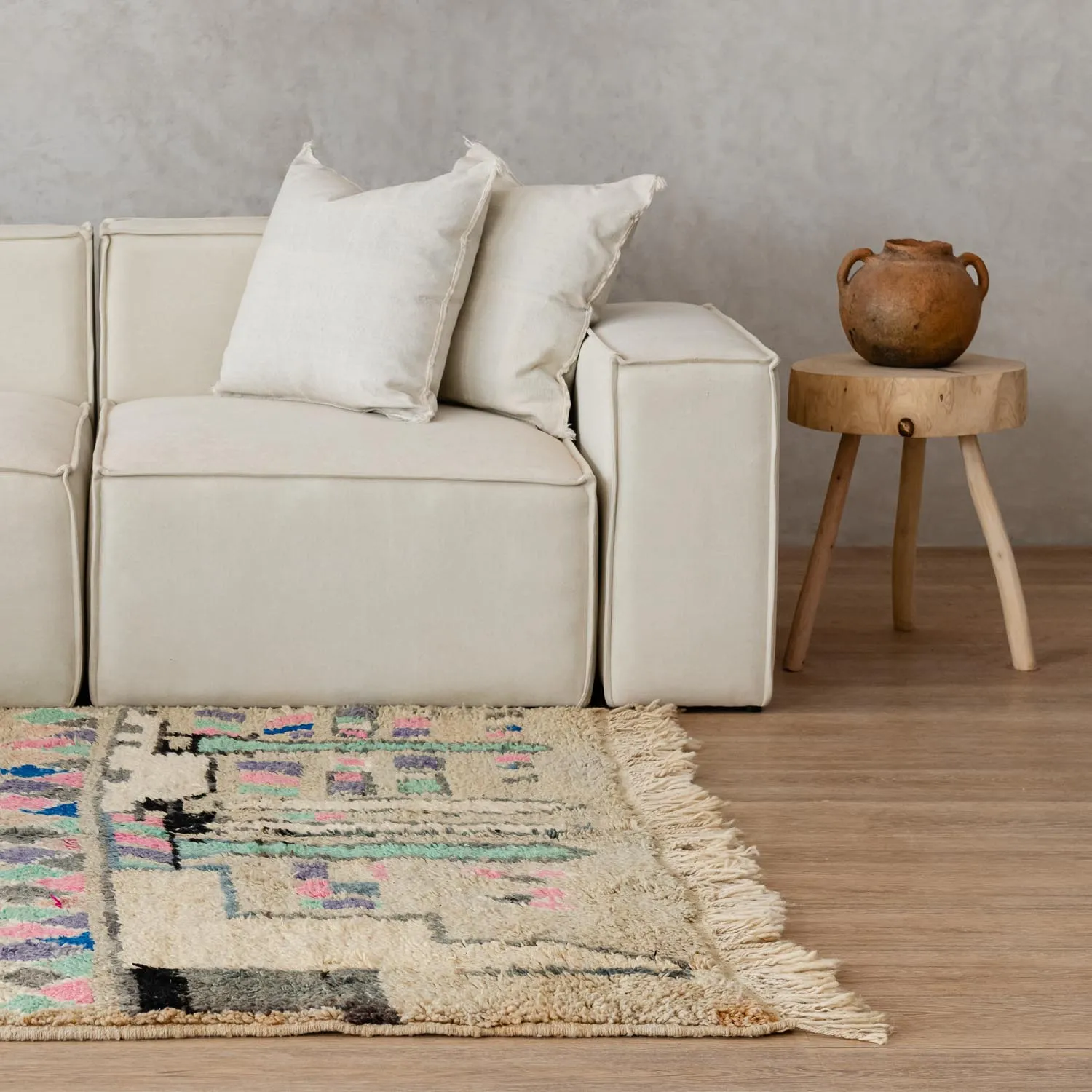 Metusa - vintage boujad rug