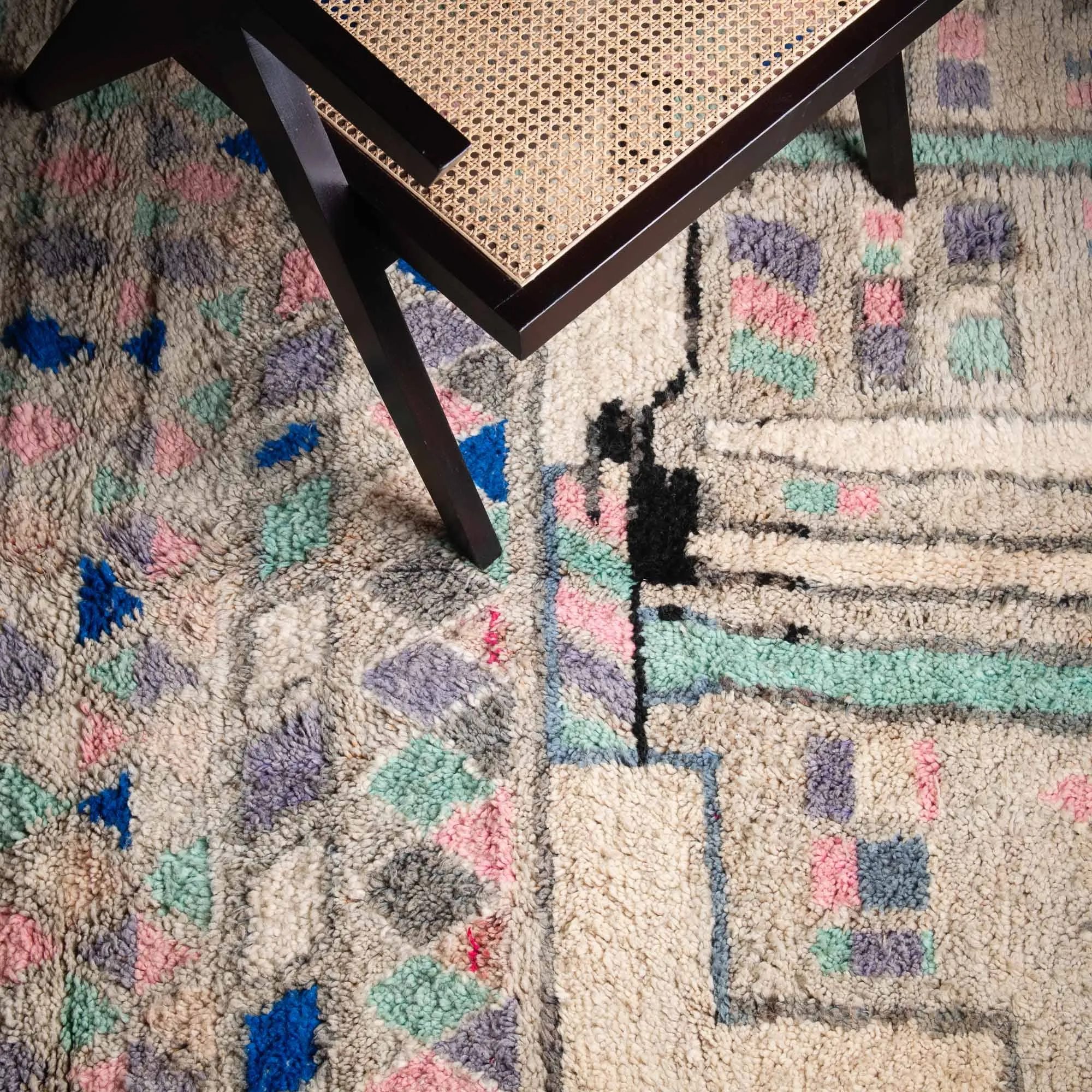 Metusa - vintage boujad rug