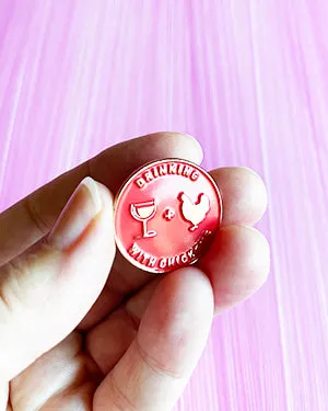Minimalist DWC Enamel Pin