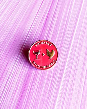 Minimalist DWC Enamel Pin