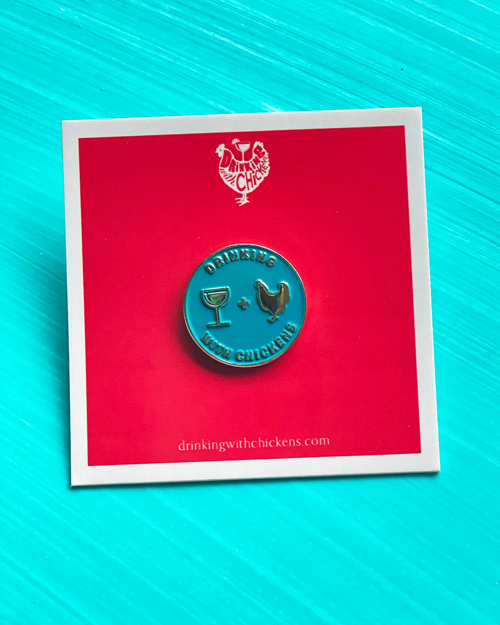 Minimalist DWC Enamel Pin