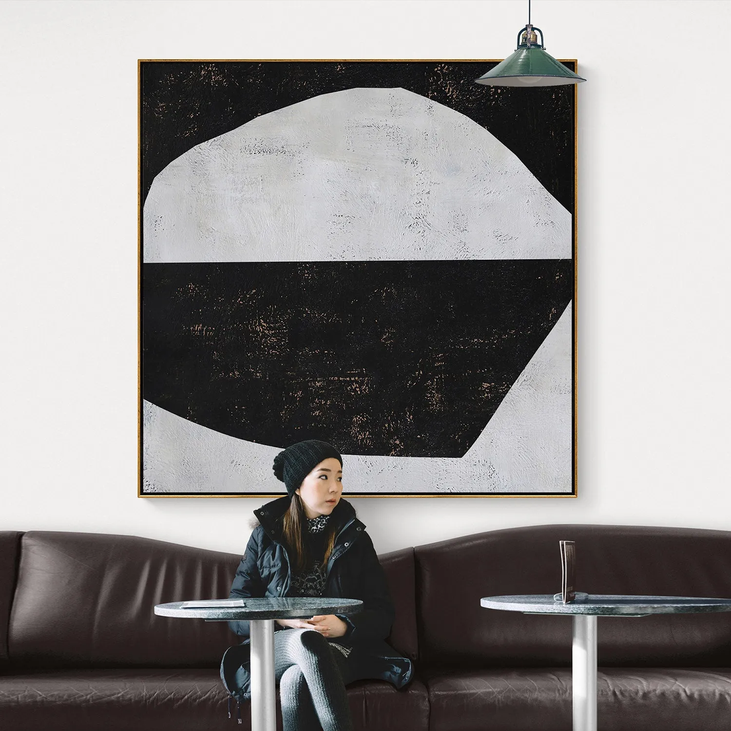 Minimalist Geometric Painting H134S