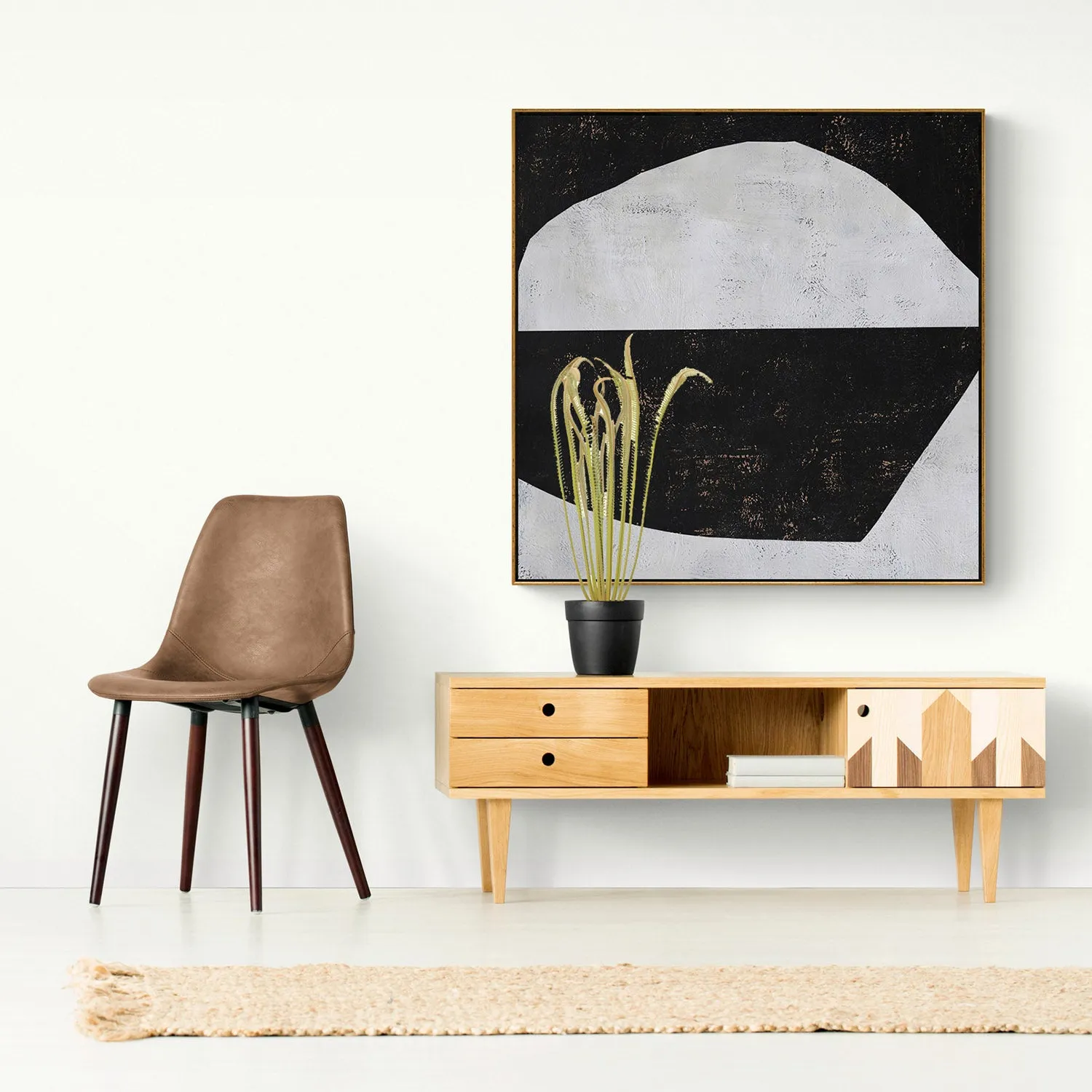 Minimalist Geometric Painting H134S