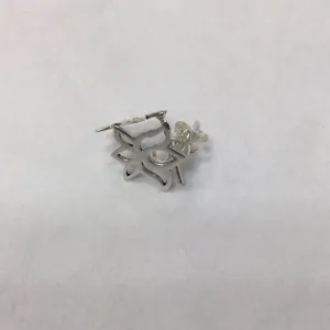 Minimalist Lotus earrings