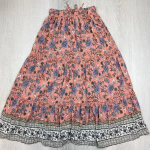 Miracle Womens Long Bohemian Skirt Size 10