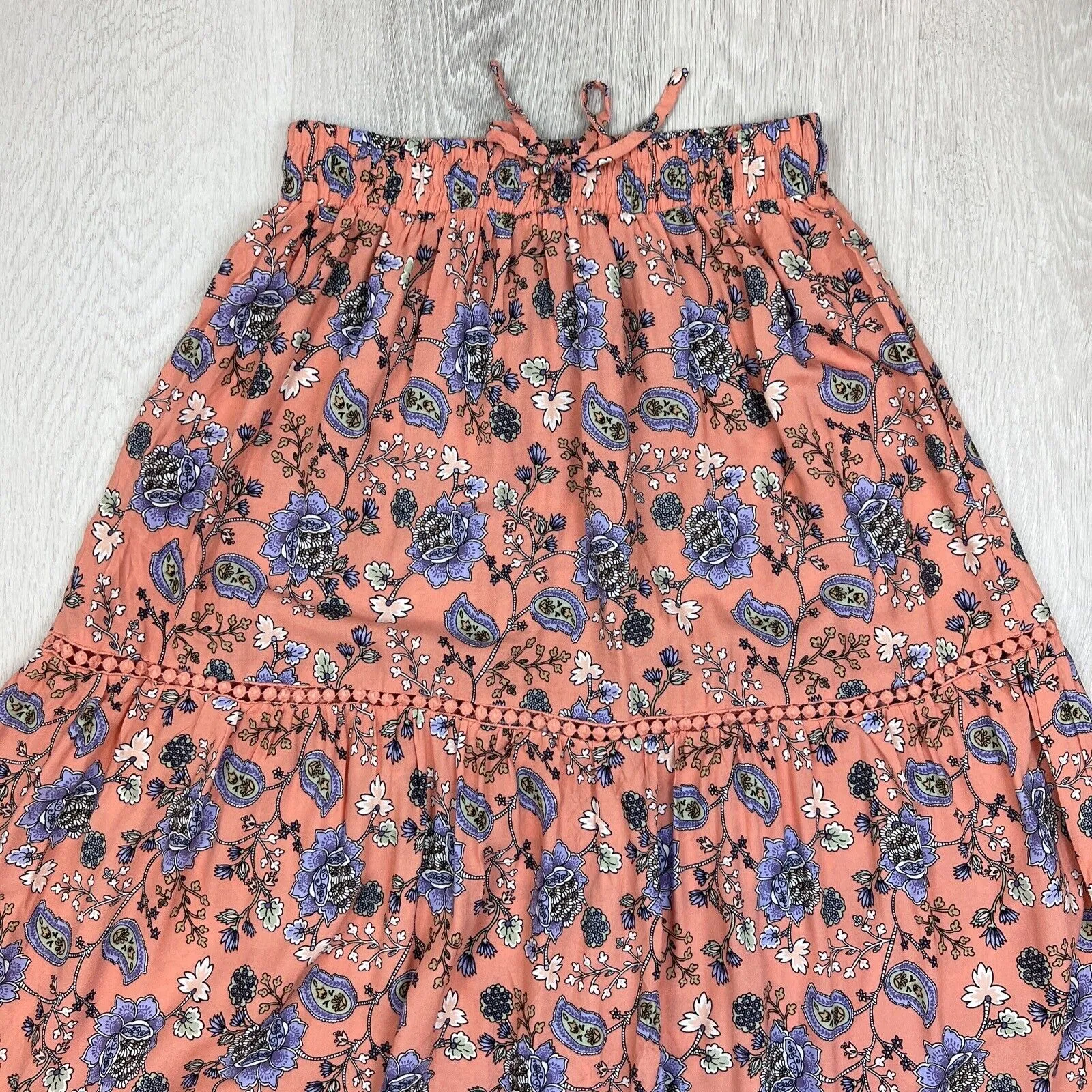 Miracle Womens Long Bohemian Skirt Size 10