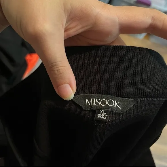 Misook 23” Straight Knit Skirt Black XL X