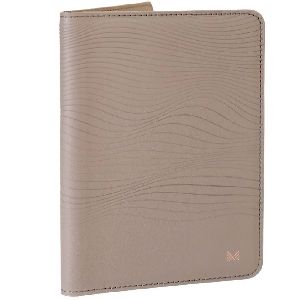 Monocozzi LUCID Refined | Biodegradable Leather Slim Passport Holder (with RFID)