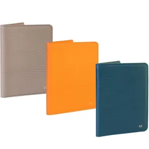 Monocozzi LUCID Refined | Biodegradable Leather Slim Passport Holder (with RFID)