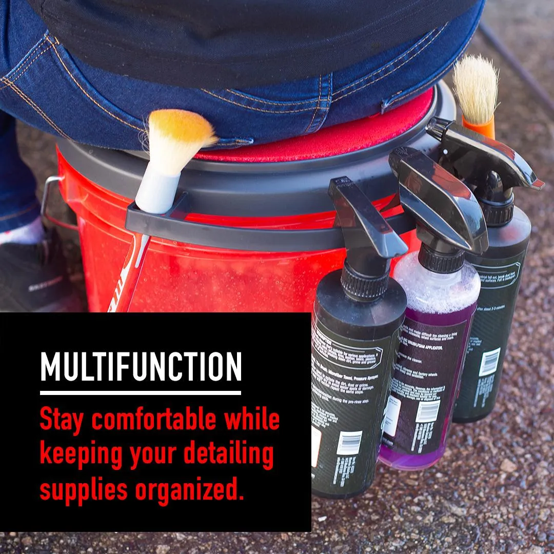 Multifunction Bucket Lid Seat