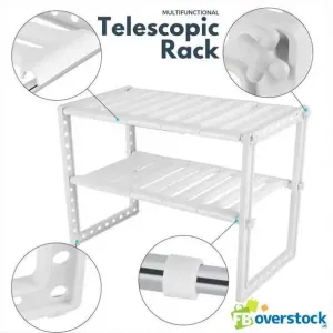 Multifunctional Space Saving Telescopic Rack