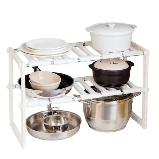 Multifunctional Space Saving Telescopic Rack