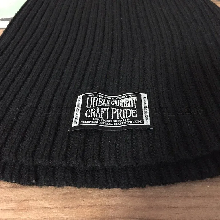 Neighborhood Knit Beanie Black