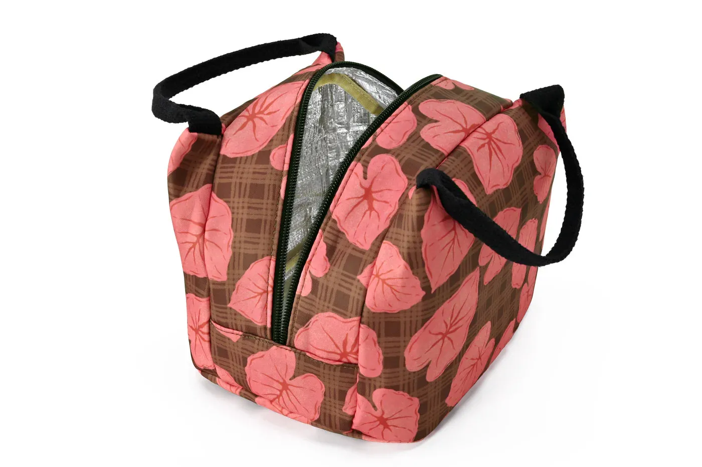 New Keiki Dept Lunch Bag, Pink Palaka Kalo