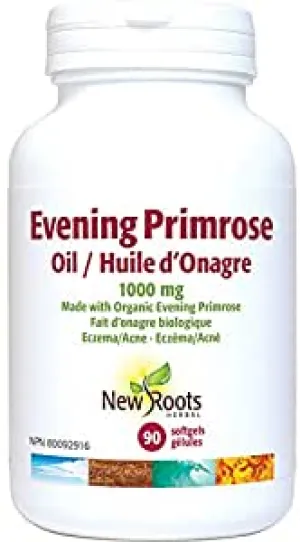 New Roots Evening Primrose Oil 1000 mg (Softgels)