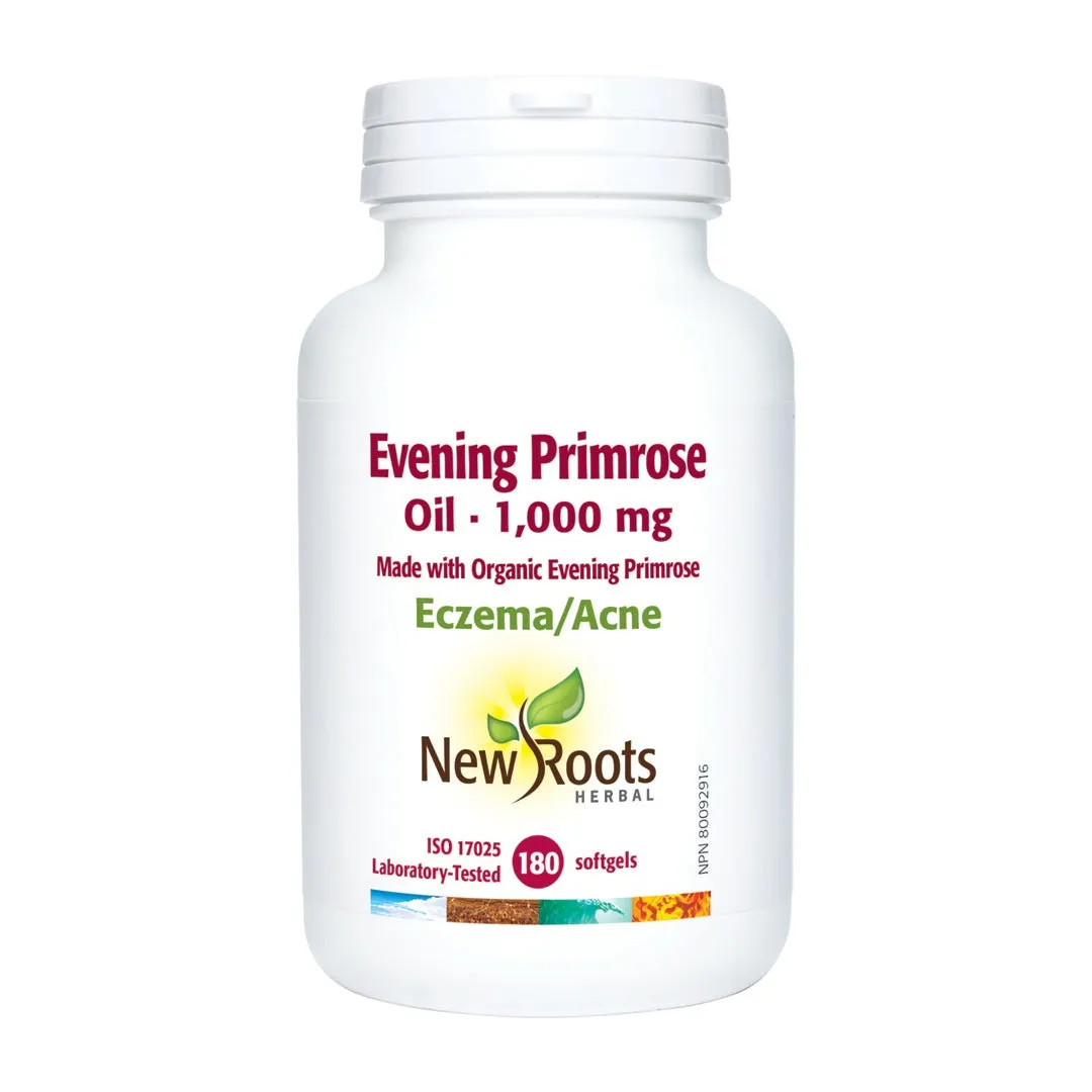 New Roots Evening Primrose Oil 1000 mg (Softgels)