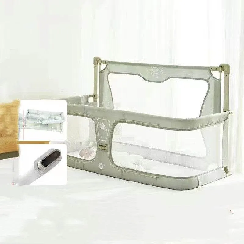 Newborn Children's Bed Multifunctional Portable Guardrail Dual-use Bed