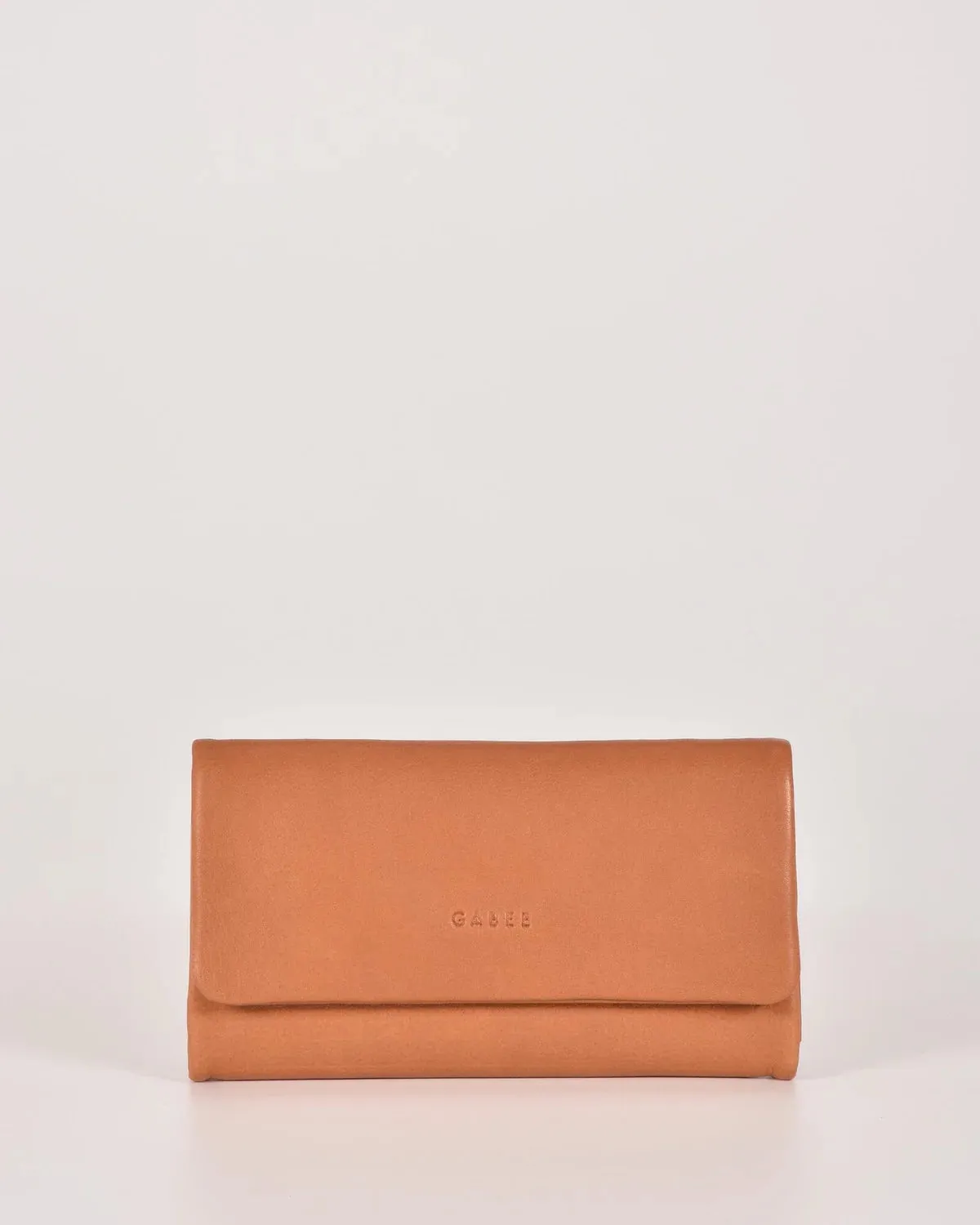 Nina RFID Leather Wallet Tan