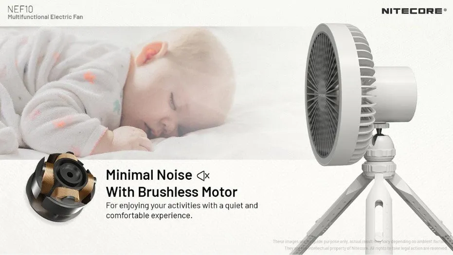 Nitecore Multifunctional Electric Fan