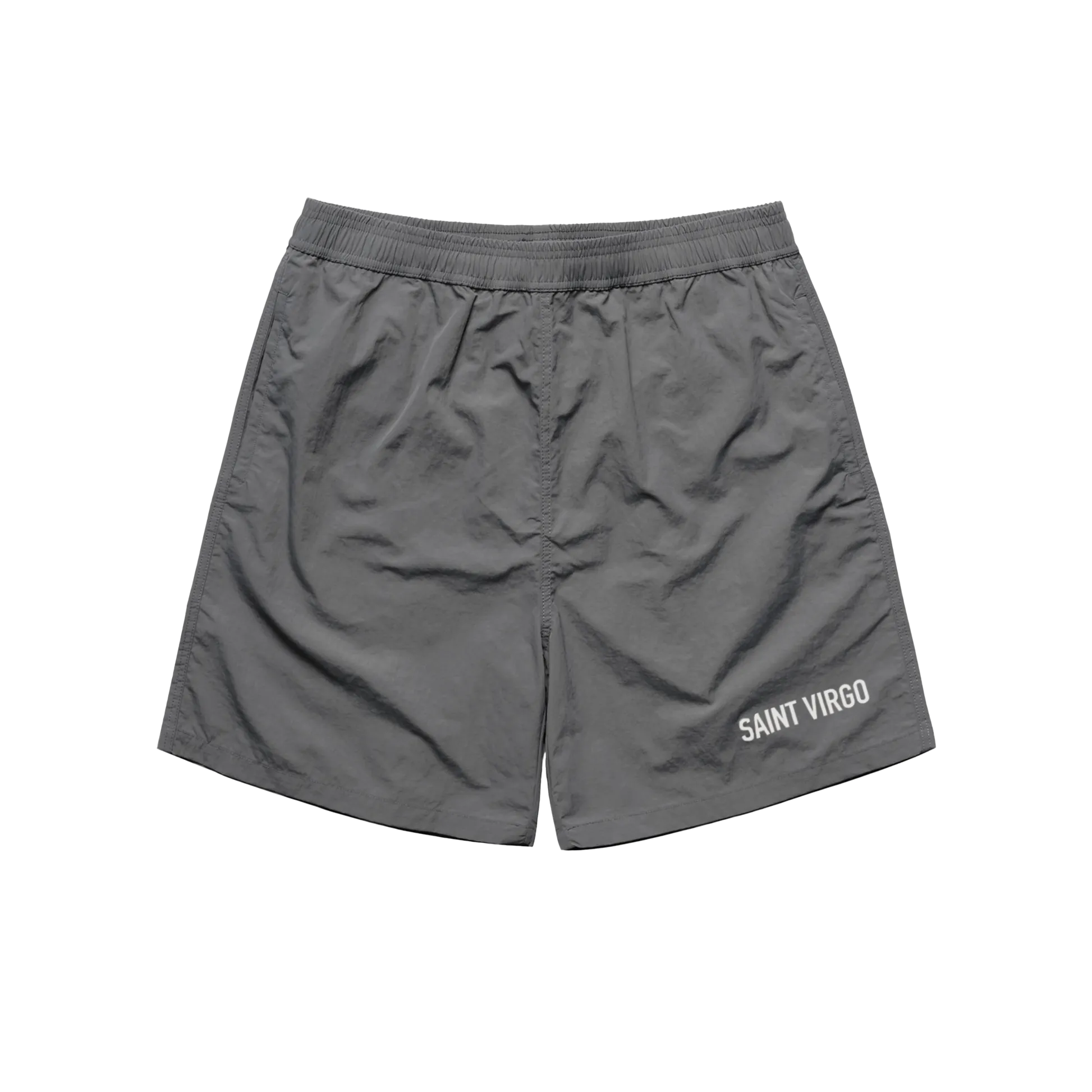 NYLON LOGO | Midnight Grey Shorts