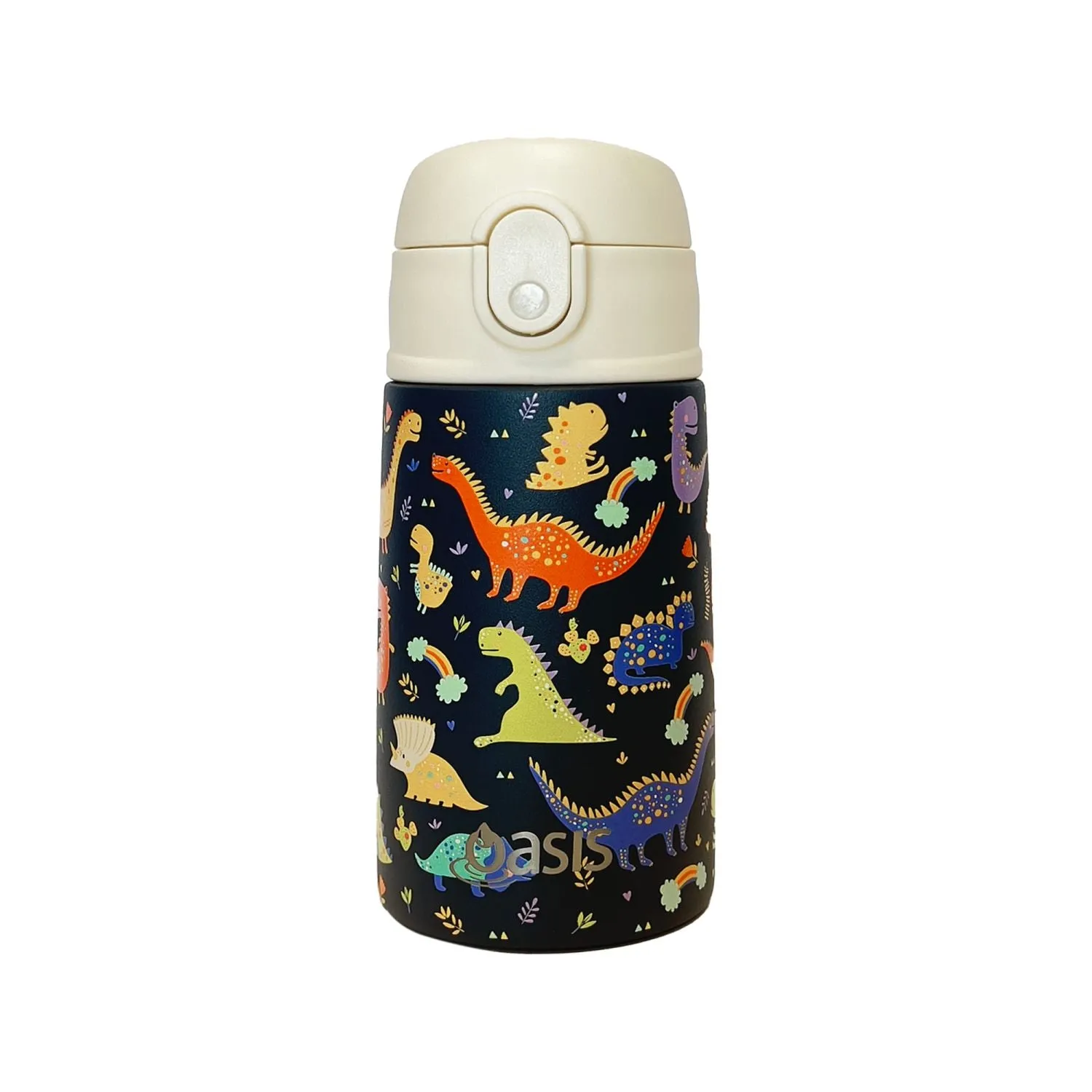 Oasis Kids Water Bottle with Sipper Silicone Straw 400ML