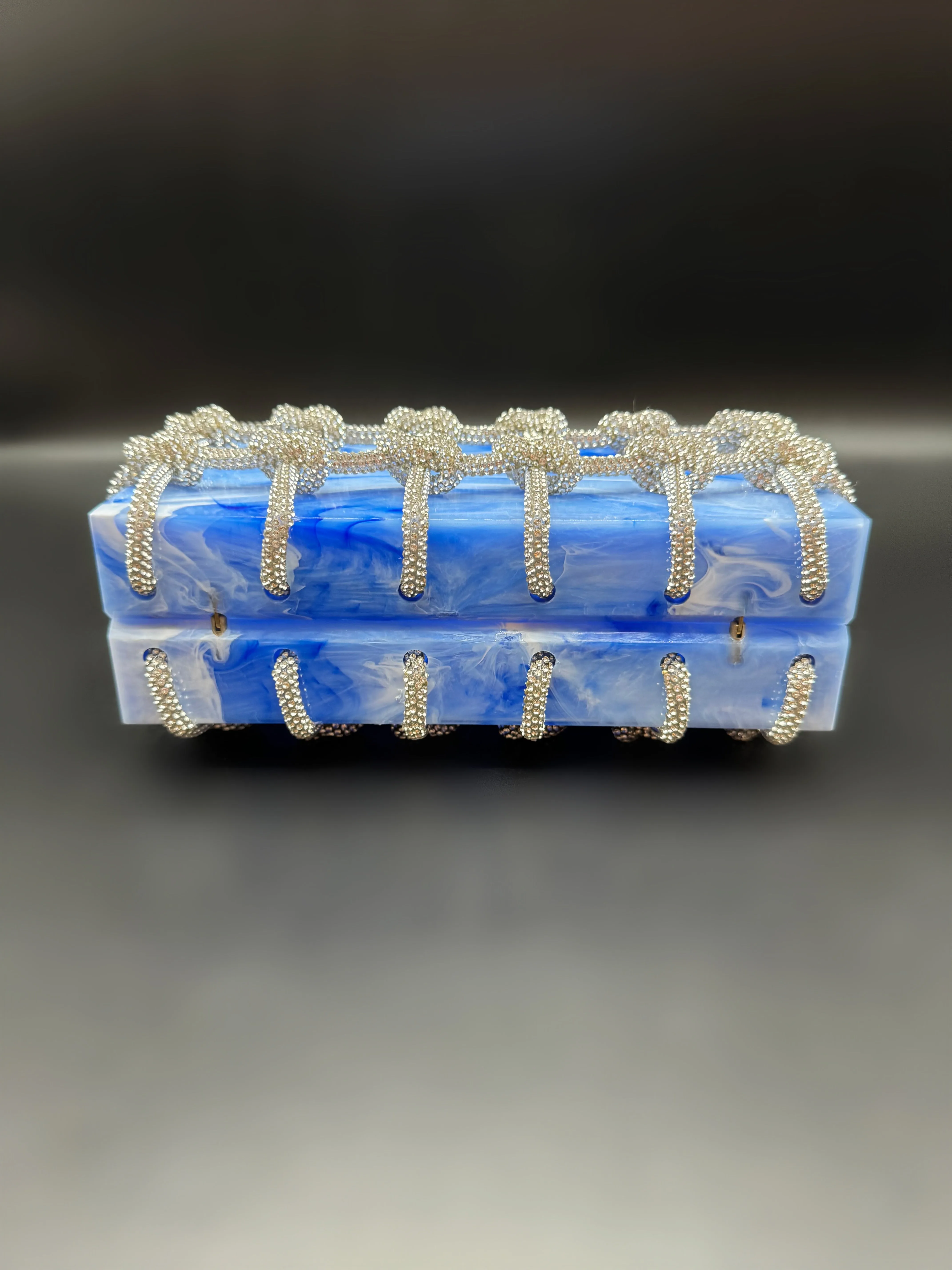 Ocean Blue Acrylic Roped
