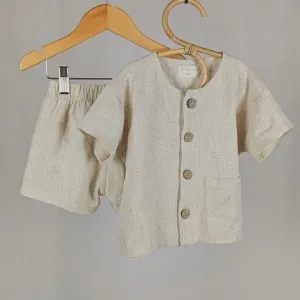 OLIVE & BUD LINEN CO-ORD