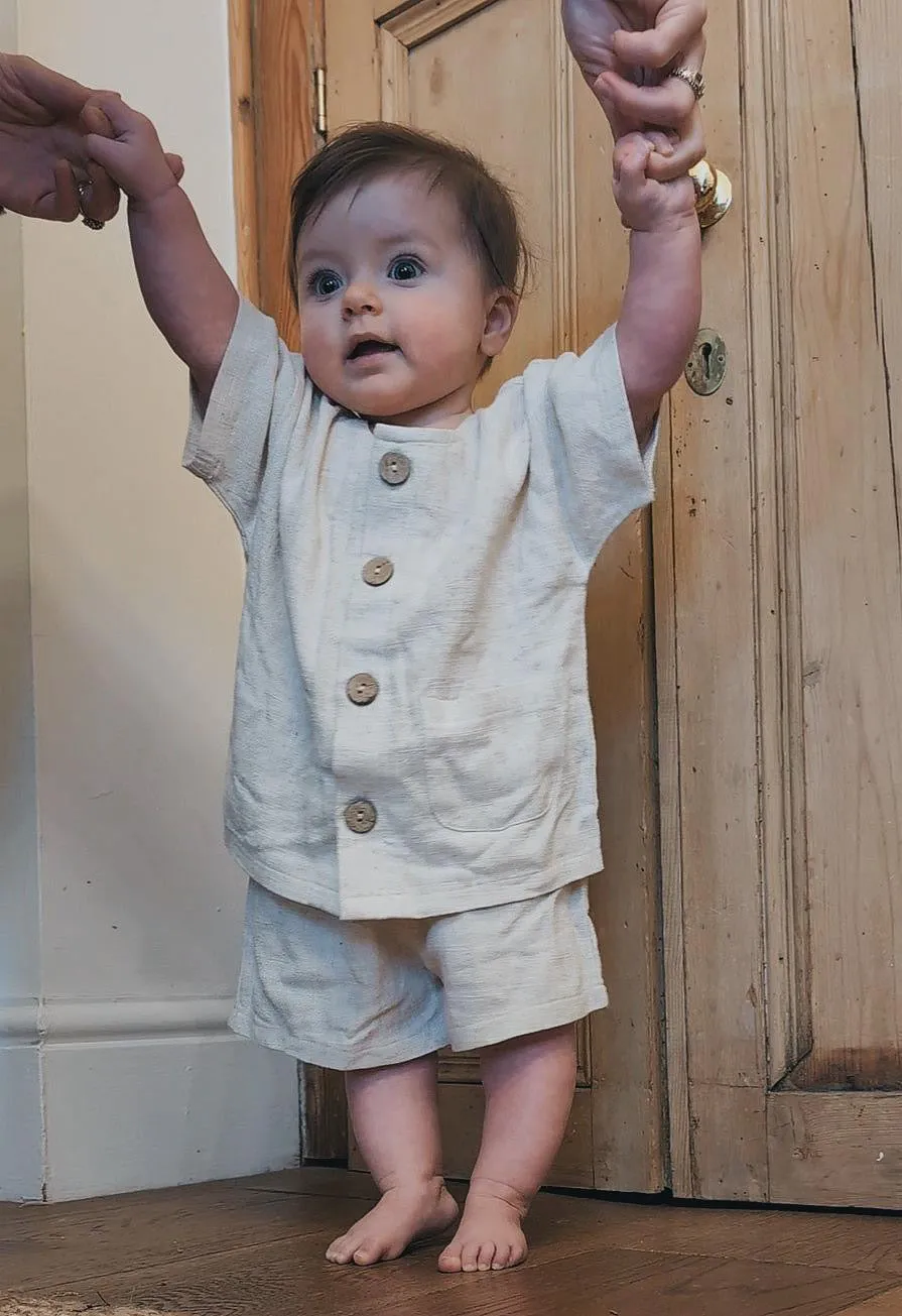 OLIVE & BUD LINEN CO-ORD