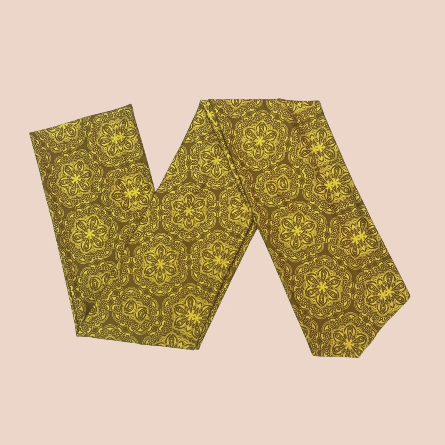 Olive Medallions Wrap Headband
