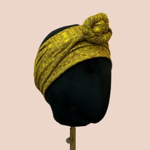 Olive Medallions Wrap Headband
