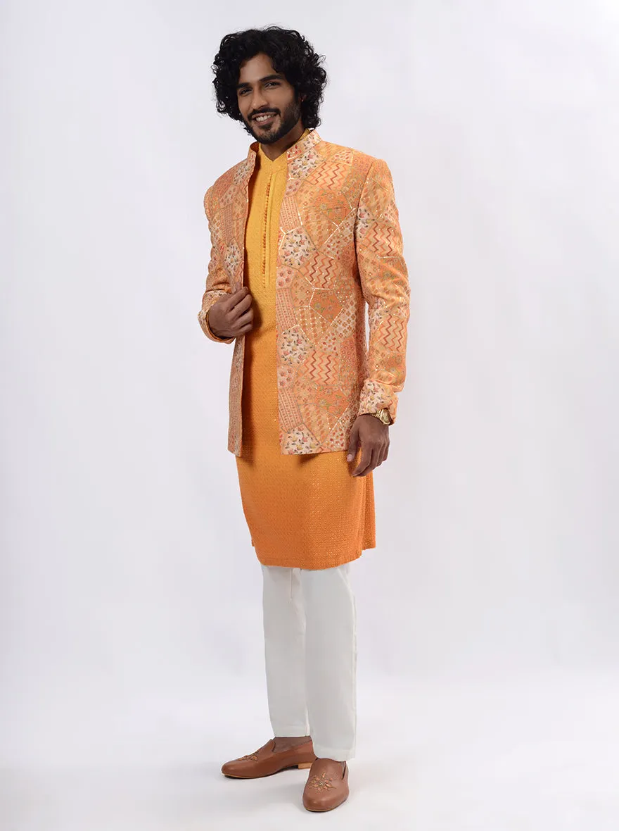 Orange Indowestern | TULA