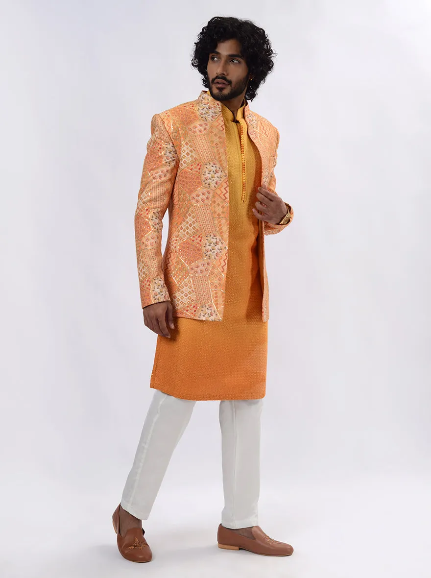 Orange Indowestern | TULA