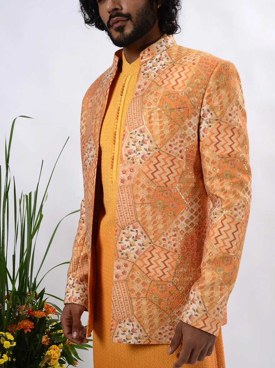 Orange Indowestern | TULA