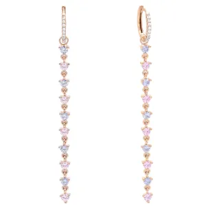 Pastel Drop Huggie Earring