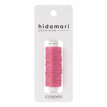 Peony -- Cosmo Hidamari Sashiko Solid Thread 30 Meters