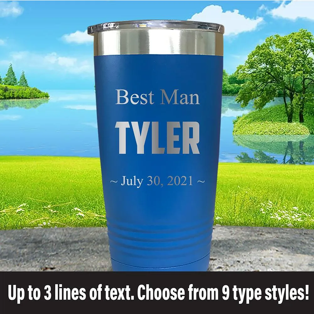 Personalized Laser Engraved Tumbler with Names or Custom Text