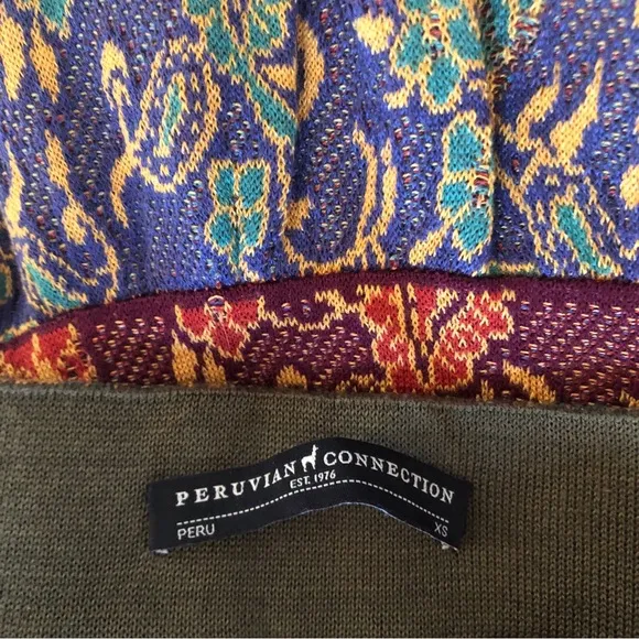 Peruvian connection maxi skirt￼ size XS