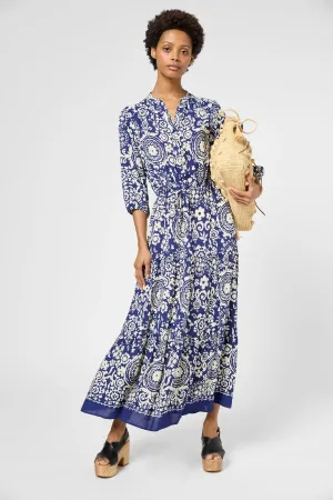 PHILIA INK PRINTED MAXI DRESS
